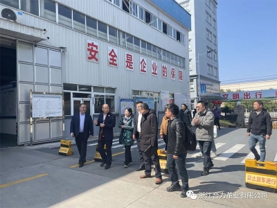 麗水市市場監督管理局、浙江省皮革廠行業協會、嘉興學院及浙江省標準化研究院領導蒞臨我司指導工作